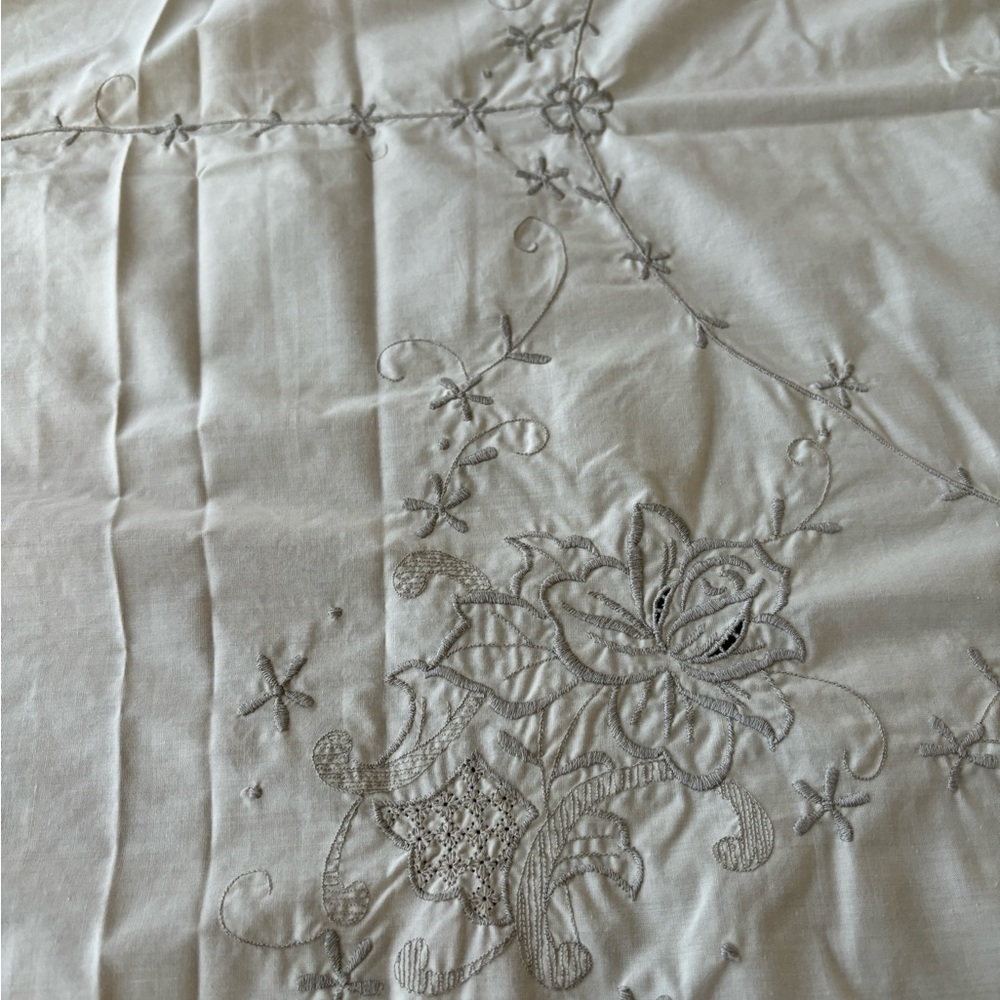 Hand stitched 60x80 Tablecloth